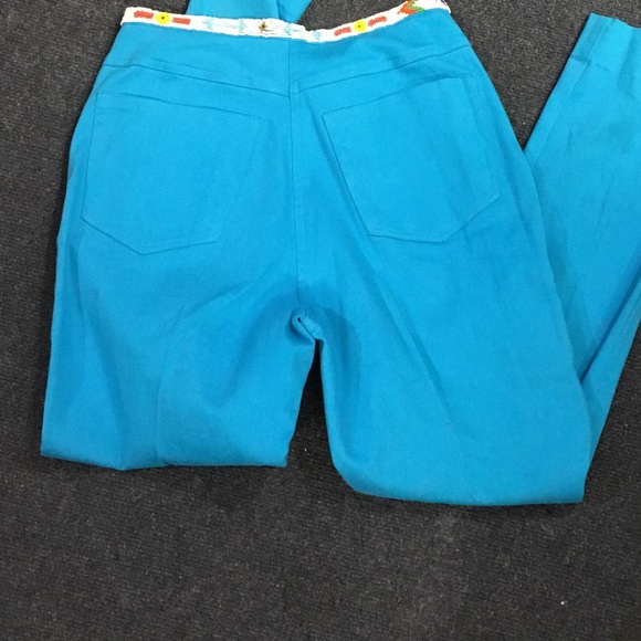 AZTEC Beaded Waist & pocket cropped - Picture 3 of 5